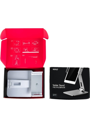 Cbtx Ap-7xn Masaüstü Tablet Tutucu Taşınabilir Telefon Standı İpad Pro Desteği 7-13 İnç Cihazlarla Uyumlu - Koyu Gri