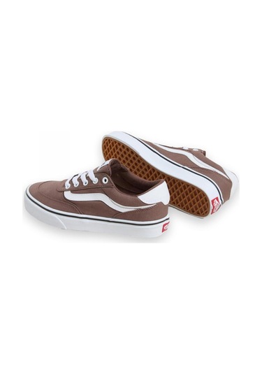 Vans Vn000d7u Brooklyn Ls Sneakers Kahverengi Un Spor Ayakkabı Yeşil Çok Renkli