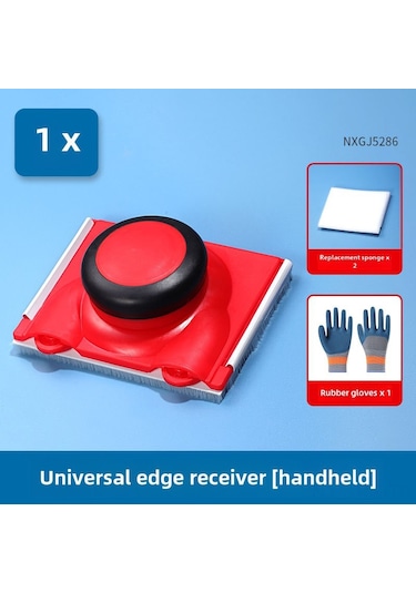 Reedark El Tipi Lateks Boya Kenar Düzeltici Seti - 3'lü Paket, Köşe Ve Kenar İçin植绒sponge Fırça, Hassas Düzenleme Aracı