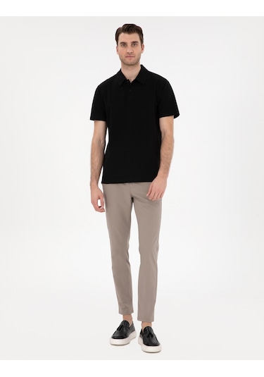 Pierre Cardin Erkek Siyah Tişört 50307581-vr046 Siyah
