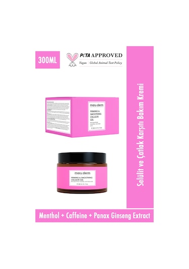 Maruderm Sıkılaştırıcı Selülit ve Çatlak Kremi 300 ML