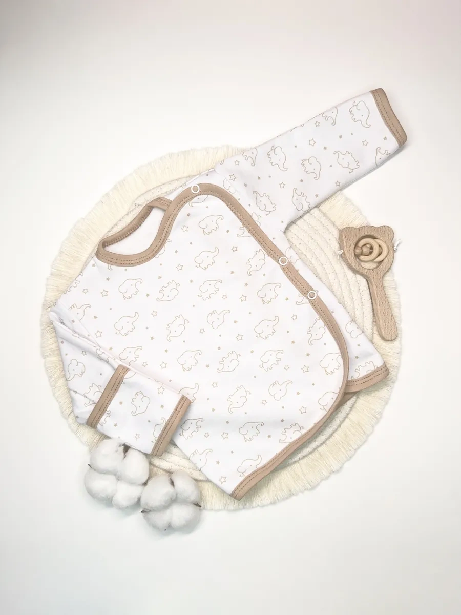 Grafariki Anne Yemekli Yenidoğan Giyim Seti 2 Adet Sıcak Düğmeli 46781337 Sütlü