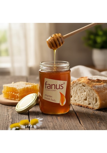 Fanus Süzme Çiçek Balı 850 G