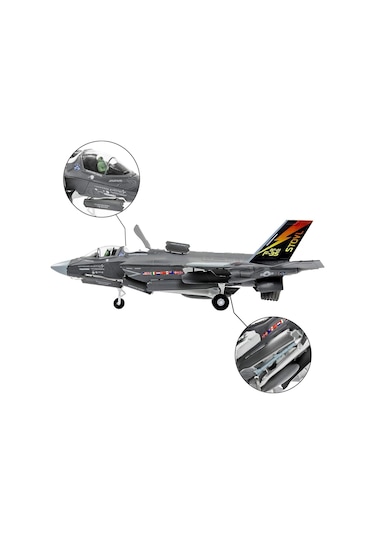 1/72 Ölçekli F-35 Savaş Uçağı Model Maketi