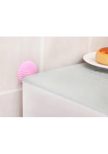 Şeffaf Silikon Mobilya Ve Kapı Durdurucu Darbe Pedi 6'lı Set Çok Renkli