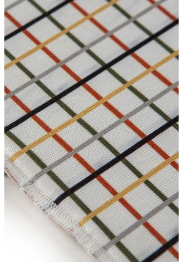 Bulaşık Kurutma Örtüsü, Bulaşıklık, Tezgah Üstü Bulaşık Matı, Süper Emici Mutfak Matı, Ekoseli Desen Çok Renkli