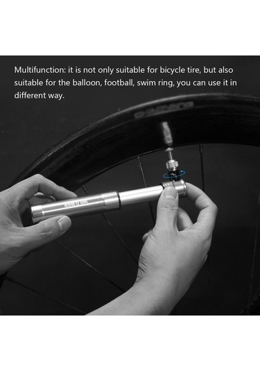 Novahub Yüksek Bas压lı Taşınabilir Bisiklet Pompası - Çok Amaçlı, Hızlı Ve Kompakt