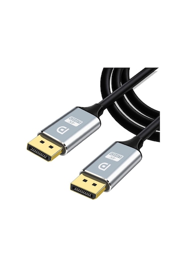 Koodmax 4k 60hz Displayport To Displayport Kablo Dp 1.2 21.60gbps, 1080p Freesync G-sync - 3 Mt