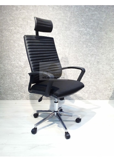 Petek Başlıklı Yönetici Koltuğu Deri