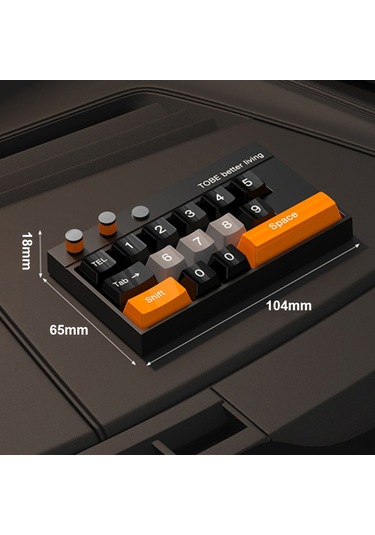 Maiyame Araba Park Etiket Numarası: Gizlenebilir, Parlak, Stres Azaltıcı Tuş Tasarımı - Pembe Abs+pvc