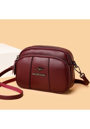 Kadınlar İçin Küçük Çanta Yeni Stil Rahat Çok Yönlü Küçük Kare Çanta Büyük Kapasiteli Retro Omuz Askılı Anne Çantası Mavi Ana Resim Rengi Diğer