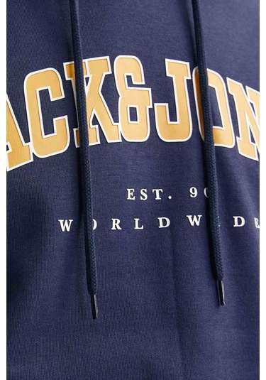 Jack & Jones Jjecaleb Varsıty Hoodıe Lacivert Erkek Sweatshirt 000000000102016952 Lacivert Jack & Jones Jjecaleb Varsıty Hoodıe Lacivert Erkek Sweatshirt 000000000102016952 Lacivert