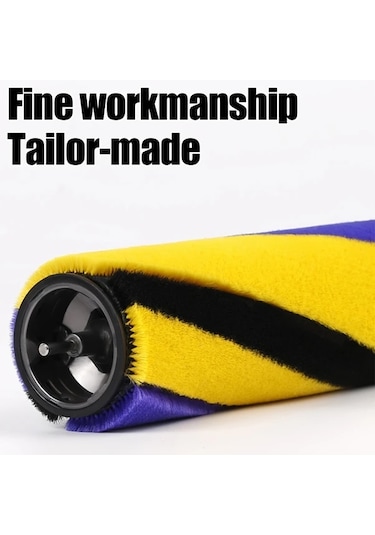 Honeybeeshop  V12slim V15slim V8slim V10slim Sv18 Sv20 Sv22 Uyumlu Kırmızı Yumuşak Fırça Rulosu Yedek Parça Yıkanabilir Geri Dönüştürülebilir