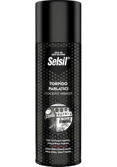 Selsil Oto - Araç Torpido Parlatıcı Sprey 200ml Hoş Kokulu - Parl