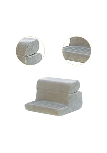 Suntek Tablet Yastık Standı Dizüstü Telefon Tutucu Rafı Gri