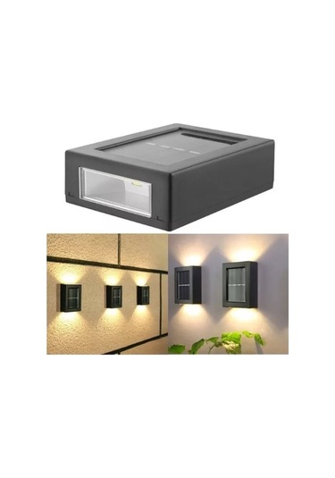 Solar 4 Ledli 11cm Duvar Aydınlatması Beyaz