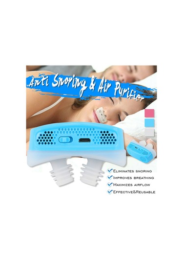 Mufunye Burun Tıkanıklığını Gideren Horlama Önleyici Cihaz, Abs Ve Silikon Malzeme, Kırmızı/mavi/beyaz Renk Seçenekleri