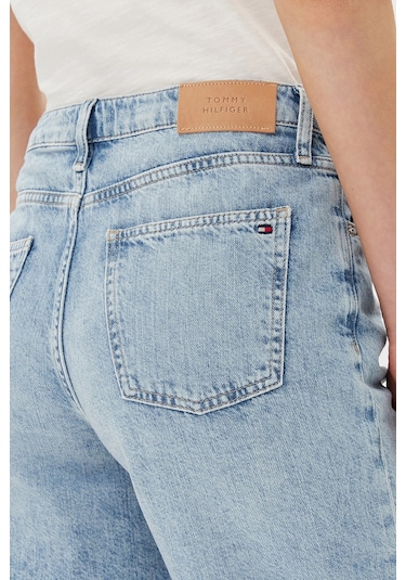 Tommy Hilfiger Bayan Short Ww0ww45505 1ac Açık Mavi Açık Mavi