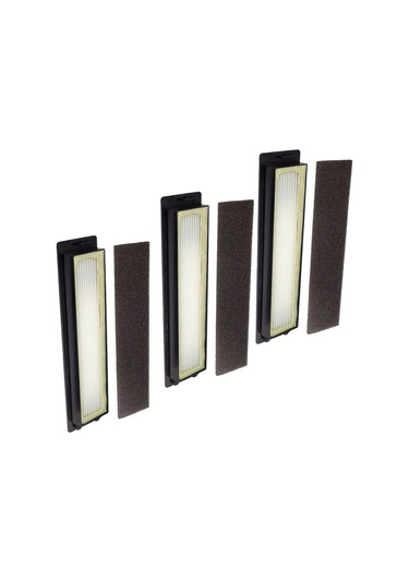 Fakir Uyumlu Robert Rs 770 / 780 3 Adet Süpürge Hepa Filtresi Süngerli
