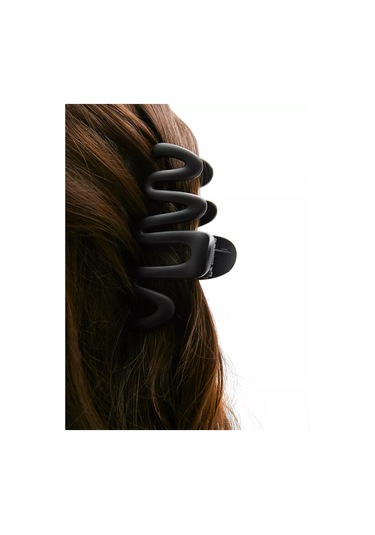 Evia Mat Saç Tokası Armadilli 200586343 Siyah