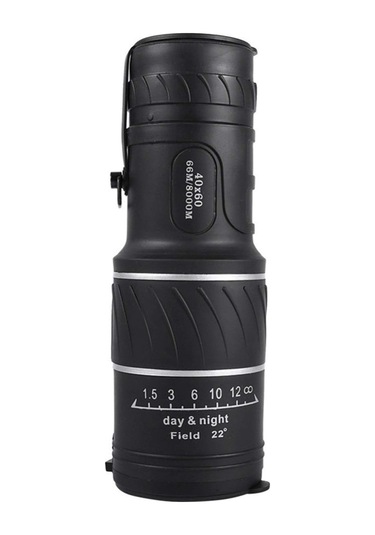 40x60 Clarity Pocket Telescope Monoküler Teleskop Düşük Seviye Yeşil Film Optik Teleskop Gezi