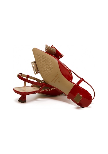 Topuklu/ Stiletto Kadın 1971029 Nacree Naplack Rosso Rosso Bordo