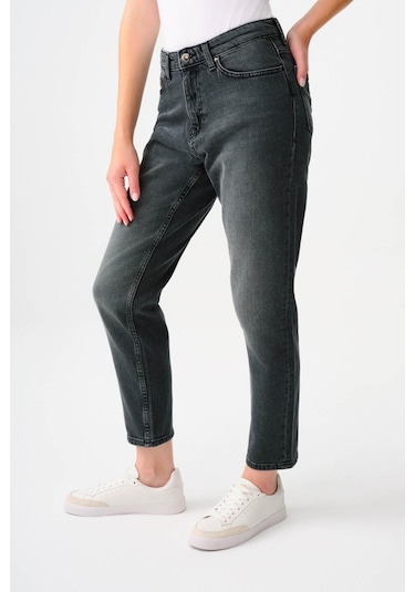 Loft Lf2037085 Kadın Mom Stealla Jean Pantolon Antra Wash
