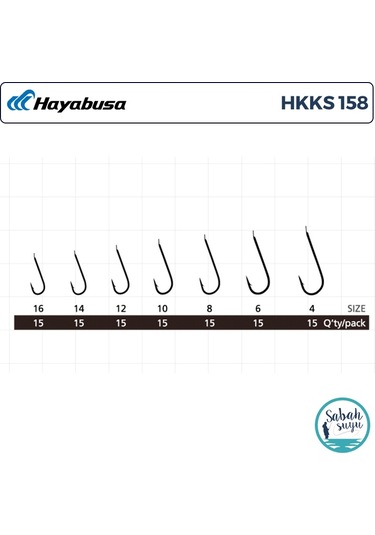 Hayabusa Hkks 158 Tekli İğne Nikel 4 15 Adet