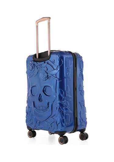 Ççs 5217 Kuru Kafa Polikarbon 3 Lü Valiz Seti-mavi Mavi