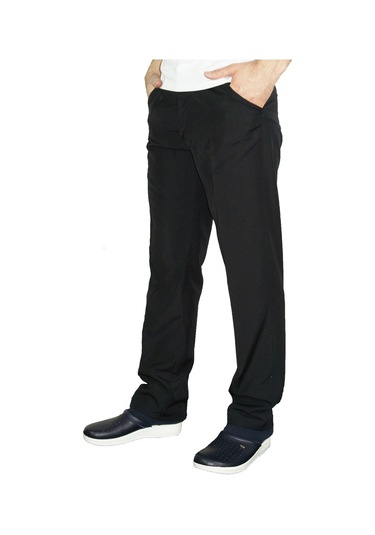 Uniprom Erkek Doktor Hemşire Aşçı Hizmetli Alpaka Kumaş Siyah Pantolon