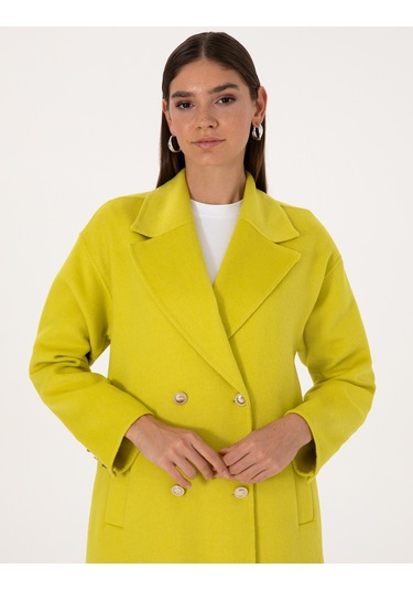 Pierre Cardin Kadın Fıstık Kaban 50308929-vr087 Fıstık