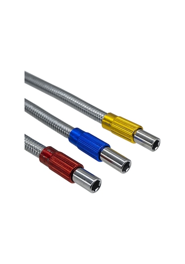 5294 Metal Esnek Gövdeli Mıknatıslı Bits Uç Tutucu Uzatma 245 Mm