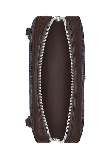 Montblanc 4810 Denim Mini Çapraz Çanta 221590 Mavi