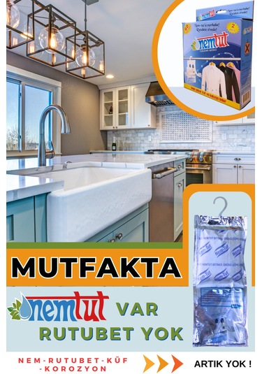 Mutfaklara Özel Gıda Ve Eşyaları Nem Rutubet Ve Buhardan Koruma