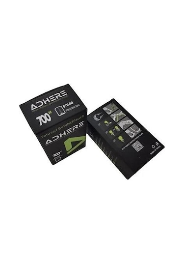 Adhere 700x25/32c Fv 48mm İnce Sibop Bisiklet İç Lastik Siyah