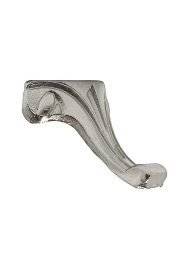 Moda Metal Ayak Çeyiz Ve Hediye Kutusu Mobilya Ayağı 1,5cm Gümüş 4 Adet Gümüş