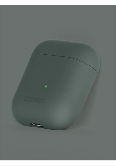 Commo Kılıf  Airpods Uyumlu 1/2 Gen Koyu Gri İçin Kılıf 223725957 Koyu Gri