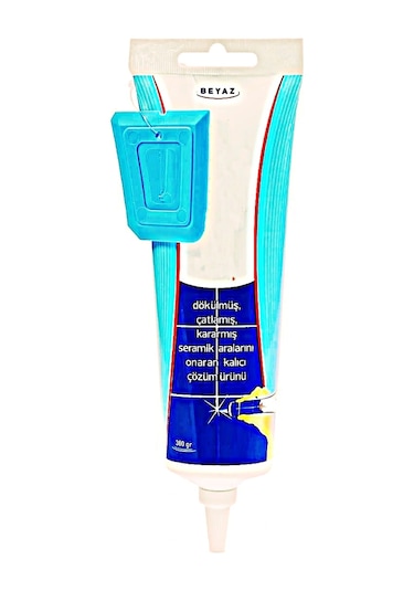 5 Adet Beyaz Derz Dolgusu - Lavabo Küvet Fayans Derzi Kalemi 380gr Spatula Hediyeli Diğer