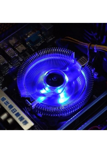 Concord C 893 Işıklı Blue Universal Lga Cpu İşlemci Fanı