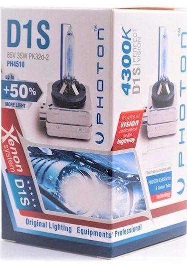 Photon D1S Xenon Ampul 4300K +%50 Fazla Işık Oem