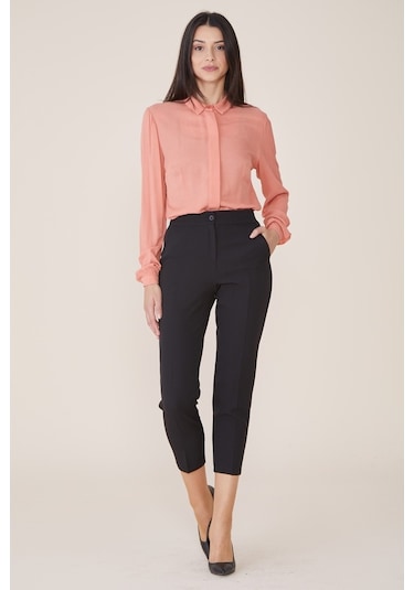Soralline Kadın Siyah Pantalon 1695 Siyah