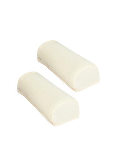 Gajeena Ev Kullanıma İçin Yıkanabilir, Kaymaz, Dört Mevsim Uygun, Esnek Polyester Koltuk Kol Koruması 1 Çift + 10 Adet Çivi, Bej Rengi Bej