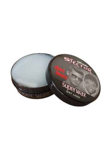 Sector Hairmate Wet Look Süper Wax Siyah 3 x 150 ML