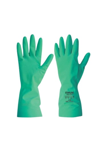 Starline Nf1513 Kimyasal Iş Eldiveni Pamuklu Astar No:7