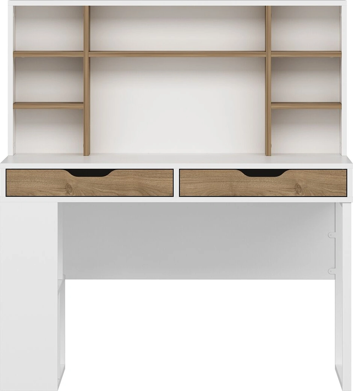 Mila Çalışma Masası - Beyaz/rahle Çok Renkli