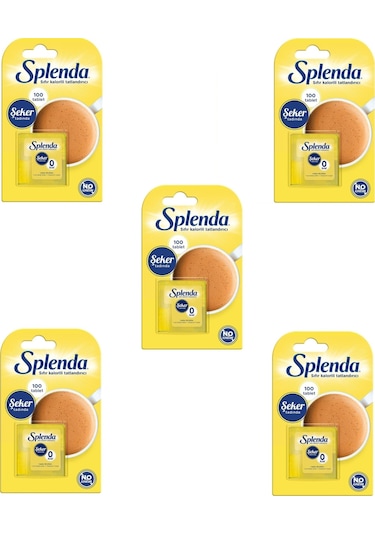 Splenda Tatlandırıcı Tablet 5 x 100'lü