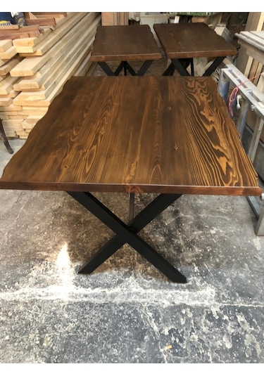 Bintaşmobilya Kütük Mutfak Masası (430456897)