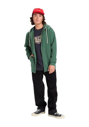 Quıksılver Quiksilver Salt Water Zip Erkek Yeşil Sweatshirt Tkr Yeşil