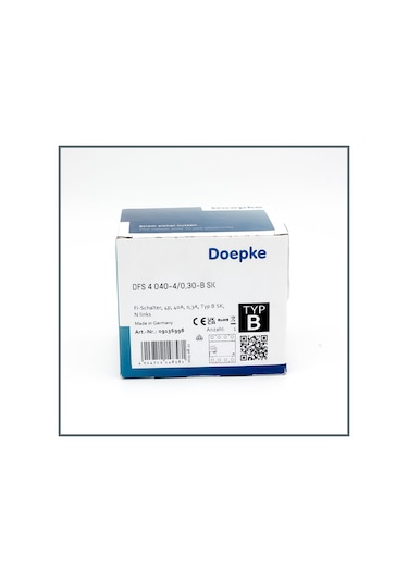 Doepke 4x40a Rccb 300ma B Tipi Kaçak Akım Rölesi Sk
