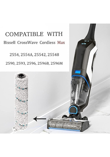 Sointeresting Bissell Crosswave Cordless Max 2554 2590 2593 Serisi Vakum, Çok Yüzeyli 2787 Fırça Ruloları Ve 1866 Vakum Filtreleri İçin Sointeresting Bissell Crosswave Cordless Max 2554 2590 2593 Serisi Vakum, Çok Yüzeyli 2787 Fırça Ruloları Ve 1866 Vakum Filtreleri İçin